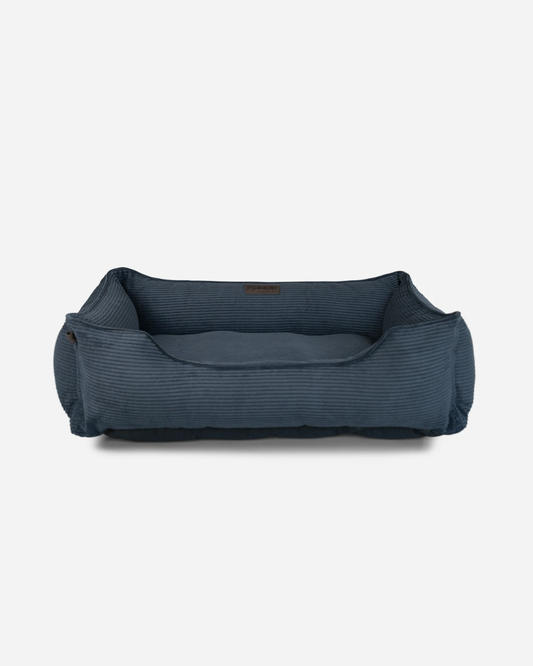 Corduroy Dog Bed- Graphite