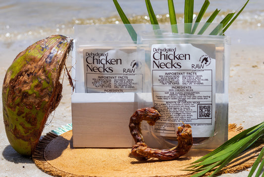 Marquise Pup Dehydrated Chicken Necks — Single Ingredient, USA Sourced
