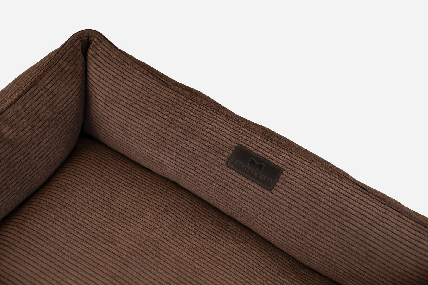 Corduroy Dog Bed- Brown