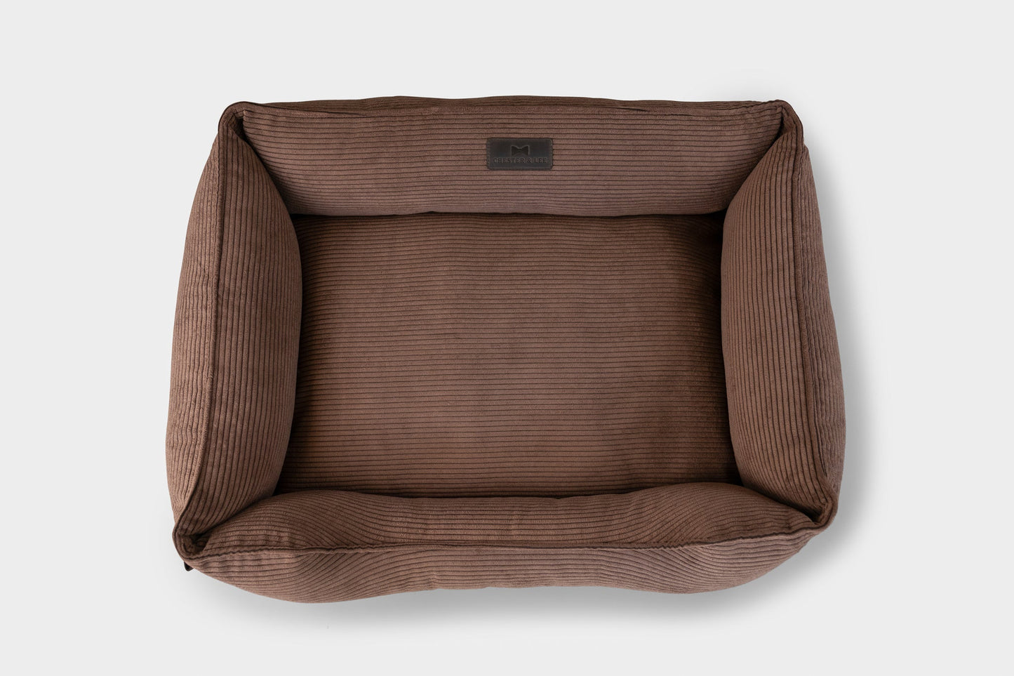 Corduroy Dog Bed- Brown
