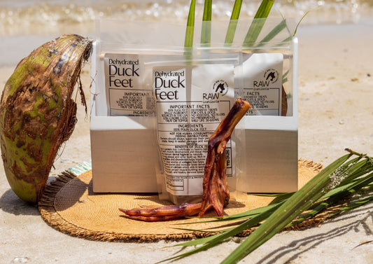 Marquise Pup Dehydrated Duck Feet — 100% Pekin Duck, Human-Grade, USA Sourced