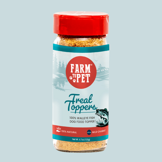 Marquise Pup | Wild-Caught Walleye Fish Meal Topper — Powdered Protein for Dogs & Cats