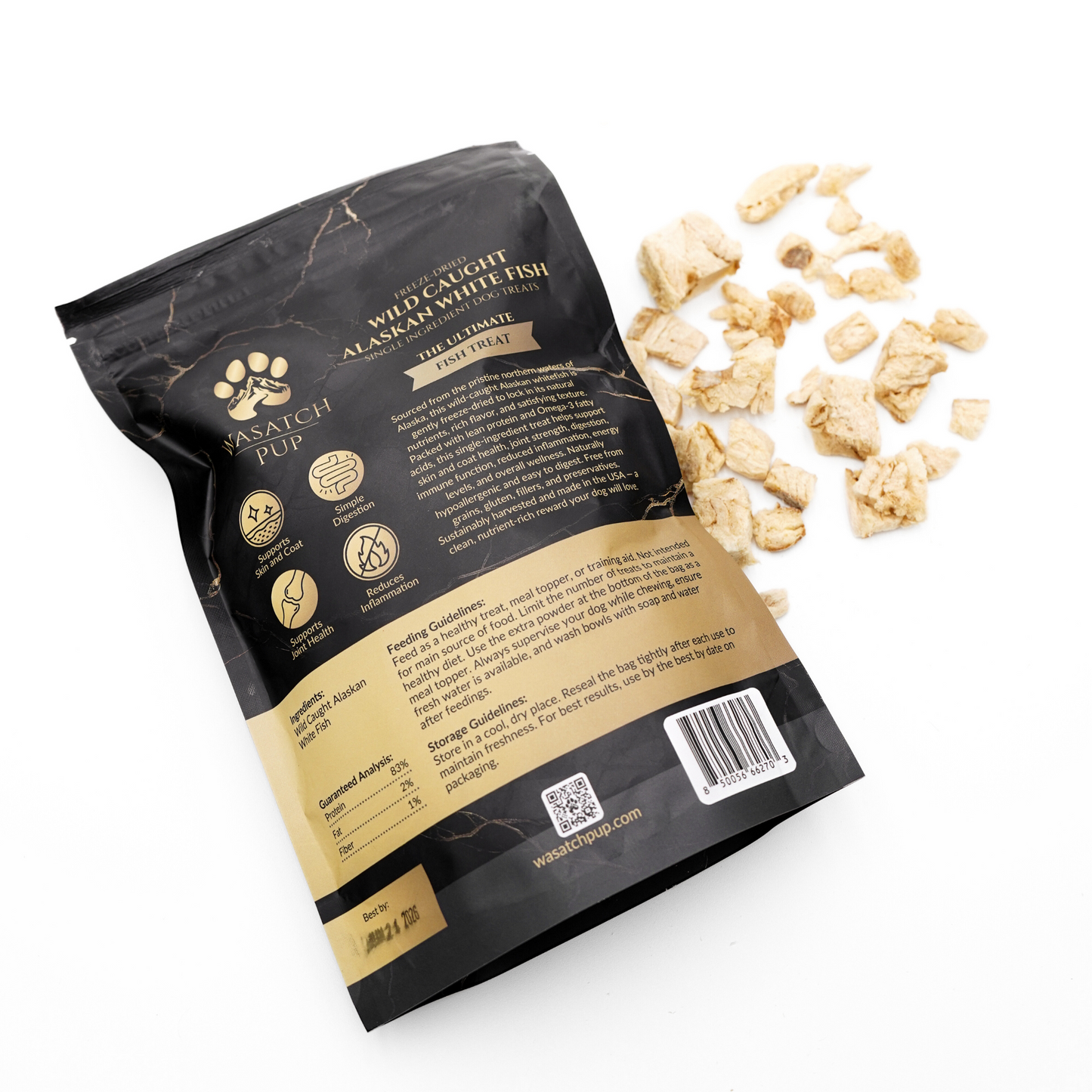 Marquise Pup | Freeze-Dried Wild Alaskan Whitefish