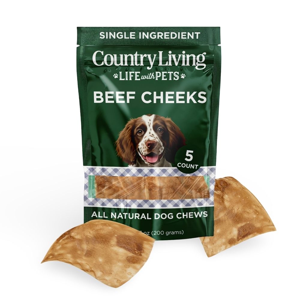 Marquise Pup Beef Cheek Chips — Chicken Flavour, Rawhide-Free (5-Pack)